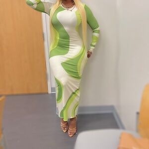 Long Sleeve Maxi Dress